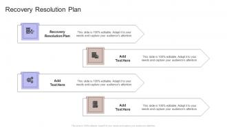 Recovery Resolution Plan In Powerpoint And Google Slides Cpb