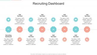 Recruiting Dashboard In Powerpoint And Google Slides Cpb