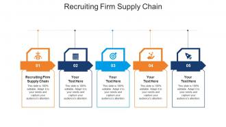 Recruiting firm supply chain ppt powerpoint presentation ideas sample cpb