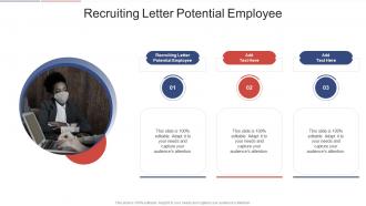 Recruiting Letter Potential Employee In Powerpoint And Google Slides Cpb