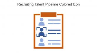 Recruiting Talent Pipeline Colored Icon In Powerpoint Pptx Png And Editable Eps Format