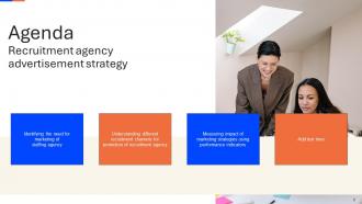 Recruitment Agency Advertisement Strategy Powerpoint Presentation Slides Strategy CD V Images