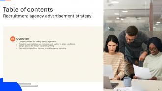 Recruitment Agency Advertisement Strategy Powerpoint Presentation Slides Strategy CD V Good