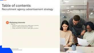 Recruitment Agency Advertisement Strategy Powerpoint Presentation Slides Strategy CD V Slides Template