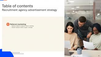 Recruitment Agency Advertisement Strategy Powerpoint Presentation Slides Strategy CD V Designed Template