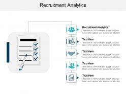 Recruitment analytics ppt powerpoint presentation layouts visuals cpb
