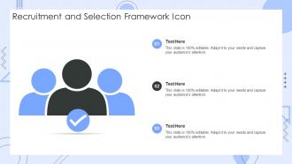 Recruitment And Selection Framework Icon