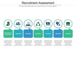 Recruitment assessment ppt powerpoint presentation model inspiration cpb