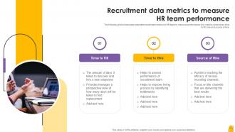 Recruitment Data Metrics To Measure HR Team Performance