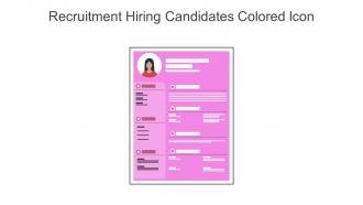Recruitment Hiring Candidates Colored Icon In Powerpoint Pptx Png And Editable Eps Format