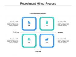 Recruitment hiring process ppt powerpoint presentation layouts layout ideas cpb