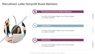 Recruitment Letter Nonprofit Board Members In Powerpoint And Google Slides Cpb