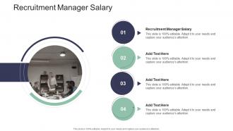 Recruitment Manager Salary In Powerpoint And Google Slides Cpb
