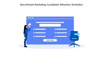 Recruitment Marketing Candidate Attraction Illustration