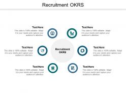 Recruitment okrs ppt powerpoint presentation show example introduction cpb