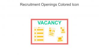 Recruitment Openings Colored Icon In Powerpoint Pptx Png And Editable Eps Format