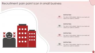Recruitment Pain Point Icon In Small Business