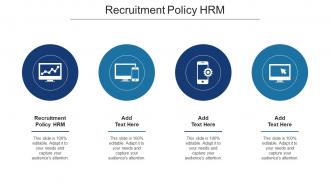 Recruitment Policy HRM Ppt Powerpoint Presentation Background Image Cpb
