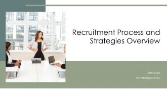Recruitment Process And Strategies Overview PPT Sample ACP