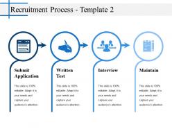 Recruitment process powerpoint slide backgrounds