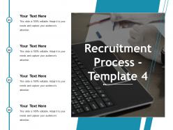 Recruitment process ppt gallery graphics design