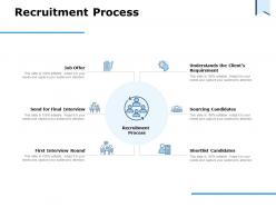 Recruitment process ppt powerpoint presentation summary graphics template