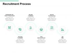 Recruitment process sourcing ppt powerpoint presentation summary design templates
