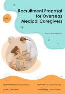 Recruitment Proposal For Overseas Medical Caregivers Report Sample Example Document
