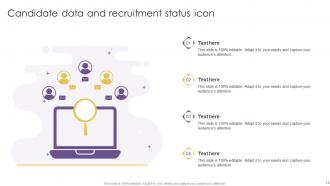 Recruitment Status Powerpoint Ppt Template Bundles