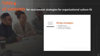 Recruitment Strategies For Organizational Culture Fit Powerpoint Presentation Slides Multipurpose Unique