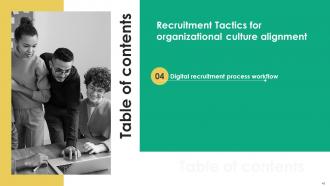 Recruitment Tactics For Organizational Culture Alignment Powerpoint Presentation Slides Impactful Content Ready