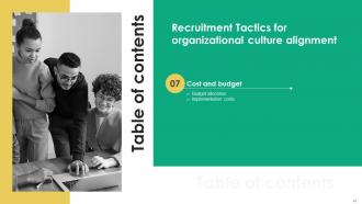 Recruitment Tactics For Organizational Culture Alignment Powerpoint Presentation Slides Colorful Content Ready
