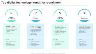 Recruitment Technology For Effective Hiring Powerpoint Presentation Slides Informative Best
