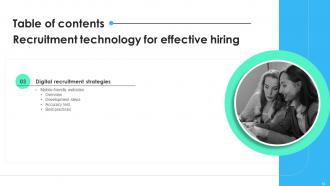 Recruitment Technology For Effective Hiring Powerpoint Presentation Slides Template Good