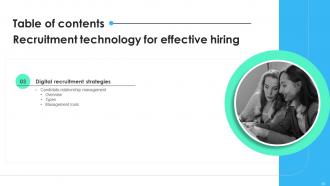 Recruitment Technology For Effective Hiring Powerpoint Presentation Slides Impressive Good