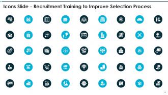 Recruitment training to improve selection process powerpoint presentation slides