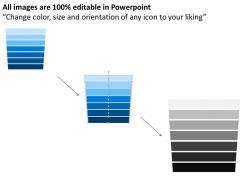 15809687 style layered vertical 7 piece powerpoint presentation diagram infographic slide