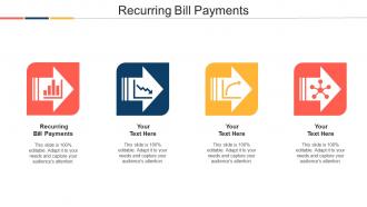 Recurring Bill Payments Ppt Powerpoint Presentation Layouts Picture Cpb