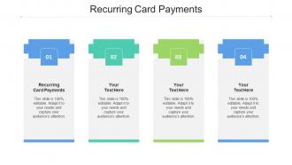 Recurring Card Payments Ppt Powerpoint Presentation Visual Aids Example File Cpb