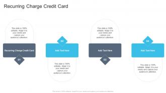 Recurring Charge Credit Card In Powerpoint And Google Slides Cpb