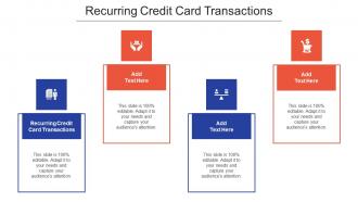 Recurring Credit Card Transactions Ppt Powerpoint Presentation Summary Sample Cpb