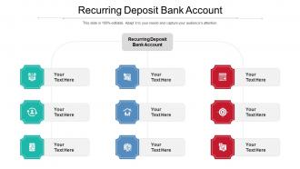 Recurring Deposit Bank Account Ppt Powerpoint Presentation Visual Aids Portfolio Cpb