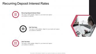 Recurring Deposit Interest Rates In Powerpoint And Google Slides Cpb