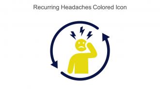Recurring Headaches Colored Icon In Powerpoint Pptx Png And Editable Eps Format