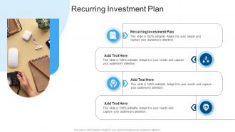 Recurring Investment Plan In Powerpoint And Google Slides Cpb
