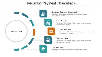 Recurring Payment Chargeback Ppt Powerpoint Presentation Gallery Layouts Cpb