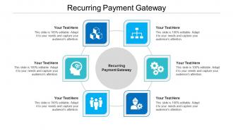 Recurring payment gateway ppt powerpoint presentation portfolio brochure cpb