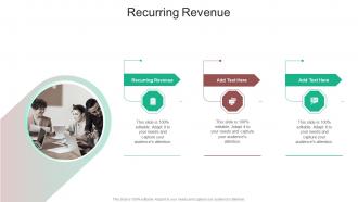 Recurring Revenue In Powerpoint And Google Slides Cpb