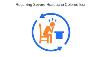 Recurring Severe Headache Colored Icon In Powerpoint Pptx Png And Editable Eps Format