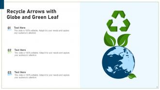 Recycle arrows powerpoint ppt template bundles